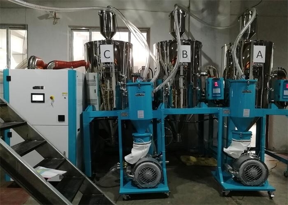18KW SUの表面が付いている自動吸湿性のプラスチック ホッパー ドライヤーOHD-750-O