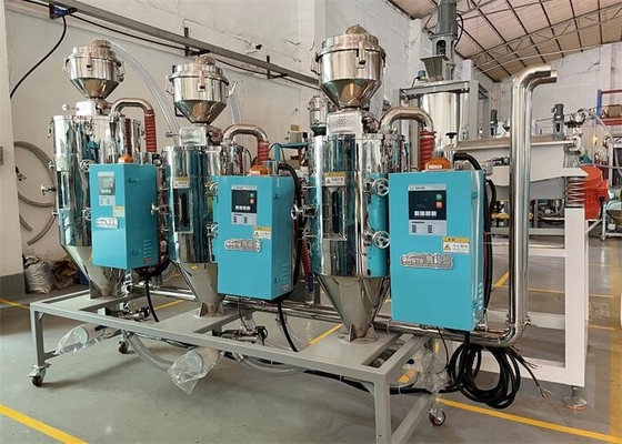 二重層の絶縁材のプラスチック ホッパー ドライヤーの省エネのプラスチック乾燥機械
