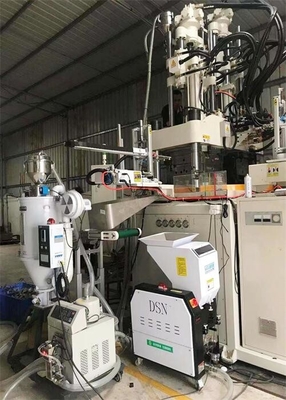 大規模生産のためのプラスチック脱湿ホッパー乾燥機 乾燥シロ グレー色