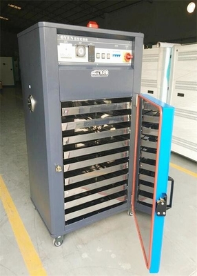 産業オーブンのプラスチック微粒の樹脂のキャビネットの箱形乾燥器を乾燥するOOD-9 6.4KW