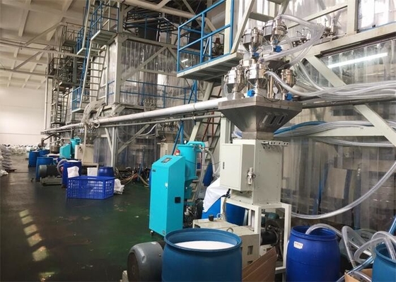 プラスチック材料の乾燥のための自動 500-2000 kg 容量集中式給餌システム
