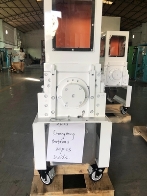 SUS の低速のプラスチック粉砕機、380V プラスチック粉砕機の粉砕機の造粒機