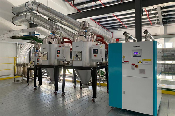 OMCS-20プラスチック処理のためにカスタマイズされる混合に与える中央乾燥システム