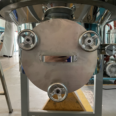 粘着性がある物質的なペットを研ぎ直しなさいクリスタライザーのドライヤーがPLA PA TPUのための閉じたループのSUの鋼鉄を