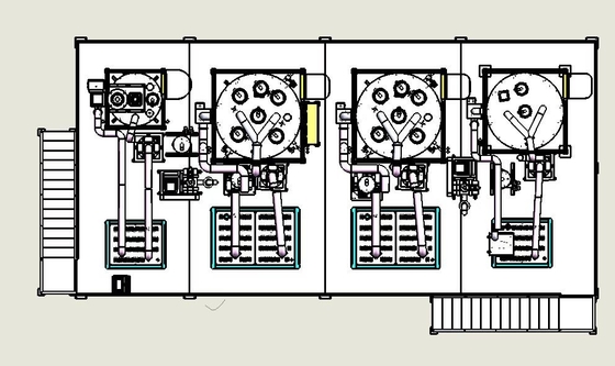 LCDディスプレイ プラスチック脱湿機 乾燥機 1000m3/h 45C エア出口温度