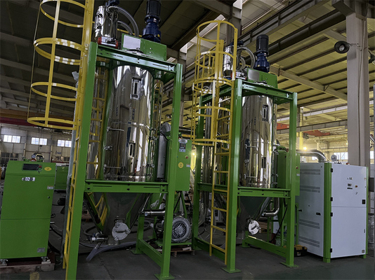 プラスチック乾燥用のパーソナライズドホッパー材料乾燥機 4000L/min