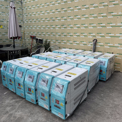 銅管模具温度制御器 50-180°C 1-5 HP 冷却力とポンプ力